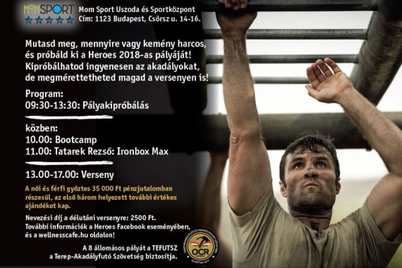 Heroes akadályfutás és verseny - OCR a "Fitt az Ősz" keretében