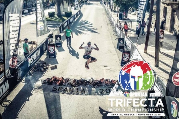 Szabó Dávid Spártában szerezte meg a trifecta világbajnoki címet